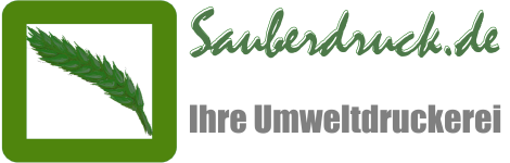 umweltfreundlich Drucken