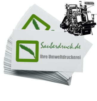 Visitenkarten Standard, echter Buchdruck 