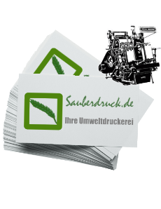 Visitenkarten Buchdruck
